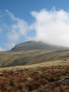 Lugnaquilla - wicklow -montagnes - parc national de wicklow - irlande