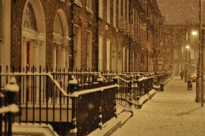 Maison - neige - Dublin