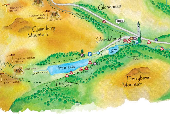 glendalough-carte-touristique