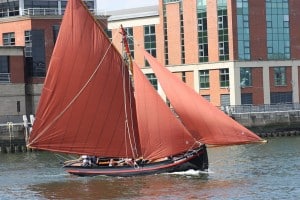 galway - hooker - bateau - pêche - bague - symbole - irlande - anneau - tourisme - bijou